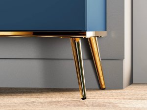 ML Meble Szafka RTV BLU 160 granatowa ML MEBLE 6