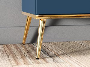 ML Meble Komoda BLU 1D3S granatowa ML MEBLE 6