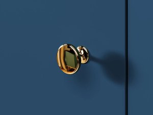 ML Meble Komoda BLU 1D3S granatowa ML MEBLE 7