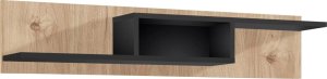 ASM Meble Meblościanka CROSS LED hickory jackson/czarna ASM Meble 5