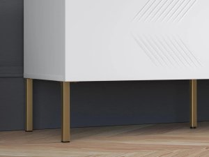 ML Meble Szafka RTV KLARA 170 biały mat ML MEBLE 13