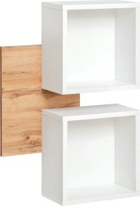 ASM Meble Półka EASY biała/dąb wotan ASM Meble 1