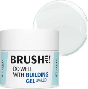 Silcare BrushUp! Do Well with Building Gel żel budujący do paznokci Ice Clear 12g 1