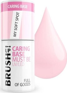 Silcare BrushUp! Caring Base baza hybrydowa do paznokci My Soft Spot 5g 1