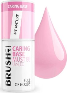 Indigo BrushUp! Caring Base baza hybrydowa do paznokci My Nature 5g 1