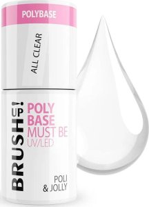 Silcare BrushUp! Poly Base baza hybrydowa do paznokci Poli & Jolly 5g 1