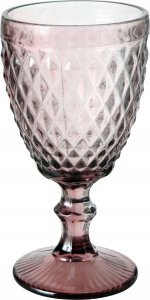 Boltze Kielich ze zdobieniem, różowy, AURORA, 300 ml 1