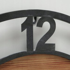 Boltze Zegar ścienny z zimowym motywem, LUDWIG, Ø 70 cm 6