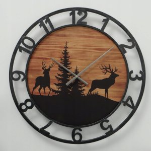 Boltze Zegar ścienny z zimowym motywem, LUDWIG, Ø 70 cm 9