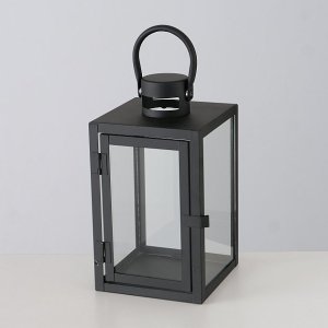 Boltze Metalowy lampion ze szklaną szybą, dwa rozmiary, ARANA 7