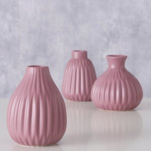 Boltze Wazon porcelanowy, tłoczony, ESKO, 12 cm 4