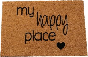 Boltze Wycieraczka z kokosa, HAPPY PLACE, 40 x 60 cm 1