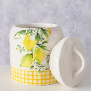 Boltze Ceramiczny pojemnik kuchenny w cytryny, LEMONY 2