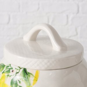 Boltze Ceramiczny pojemnik kuchenny w cytryny, LEMONY 4