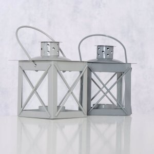 Boltze Lampion na podgrzewacz, metalowy uchwyt, FAROL 3