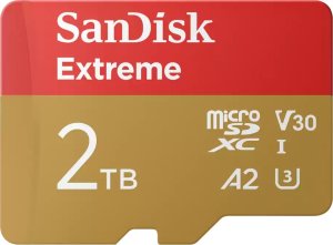 Karta SanDisk Extreme MicroSDXC 2 TB UHS-I/U3 A2 V30 (SDSQXAV-2T00-GN6MA) 1