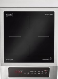 Caso Mobile Hob ProChef 3500 Number of burners/cooking zones 1 Touch Stainless Steel/Black 2