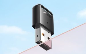 Adapter bluetooth Ugreen CM591, LED, zasięg 20m, czarny (UGR5590) 5