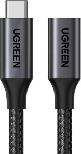 Kabel USB Ugreen Przedłużacz USB-C 3.2 UGREEN US372 męski USB-C do żeński USB-C Gen 2 0.5m (czarny) 1