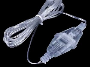 Verk Kabel przedłużka lampki choinkowej przedłużacz długi przezroczysty 5m Kabel przedłużka lampki choinkowej przedłużacz długi przezroczysty 5m 9