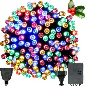 Lampki choinkowe xxxxxxxxxxxxxxxx Verk Group (Verk) Lampki choinkowe wewnętrzne multikolor 300 led oświetlenie 8 programów Lampki choinkowe wewnętrzne multikolor 300 led oświetlenie 8 programów 1