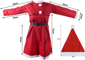 xxxxxxxxxxxxxxxx Verk Group (Verk) Strój kostium mikołajowej pani mikołaj sukienka Strój kostium mikołajowej pani mikołaj sukienka 8