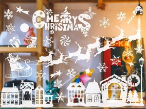 xxxxxxxxxxxxxxxx Verk Group (Verk) Naklejki świąteczne na okno szybę święta mikołaj Naklejki świąteczne na okno szybę święta mikołaj 3