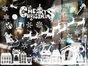 xxxxxxxxxxxxxxxx Verk Group (Verk) Naklejki świąteczne na okno szybę święta mikołaj Naklejki świąteczne na okno szybę święta mikołaj 5