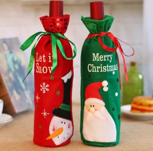 xxxxxxxxxxxxxxxx Verk Group (Verk) Pokrowiec świąteczny ubranko na butelkę bałwan na boże narodzenie dekoracja Pokrowiec świąteczny ubranko na butelkę bałwan na boże narodzenie dekoracja 6