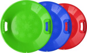 Verk Sanki plastikowe talerz ślizg slizgacz zjazdowy na śnieg okrągłe duże 62cm Sanki plastikowe talerz ślizg slizgacz zjazdowy na śnieg okrągłe duże 62cm 7