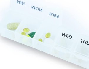 Verk Pojemnik na leki tygodniowy lekarstwa kasetka organizer na suplementy 7 dni Pojemnik na leki tygodniowy lekarstwa kasetka organizer na suplementy 7 dni 4