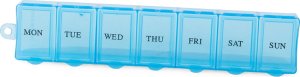 Verk Pojemnik na leki tygodniowy lekarstwa kasetka organizer na suplementy 7 dni Pojemnik na leki tygodniowy lekarstwa kasetka organizer na suplementy 7 dni 3