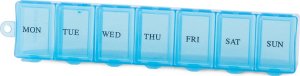 Verk Pojemnik na leki tygodniowy lekarstwa kasetka organizer na suplementy 7 dni Pojemnik na leki tygodniowy lekarstwa kasetka organizer na suplementy 7 dni 5