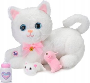 Jokomisiada Kotek interaktywny kot miauczy mruczy nagrywa melodie + kociaki ZA4694 BI 2