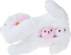 Jokomisiada Kotek interaktywny kot miauczy mruczy nagrywa melodie + kociaki ZA4694 BI 3