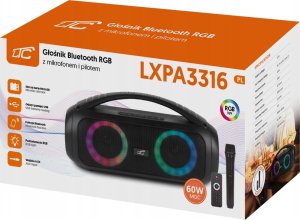 Głośnik LTC Głośnik Bluetooth Boombox z mikrofonem + pilot 2