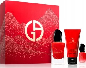 Giorgio Armani SET GIORGIO ARMANI Si Passione EDP spray 50ml + EDP 7ml + BODY LOTION 50ml 1