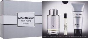 Mont Blanc SET MONT BLANC Explorer Platinium EDP spray 100ml + MINIATURA EDP 7,5ml + SHOWER GEL 100ml 1