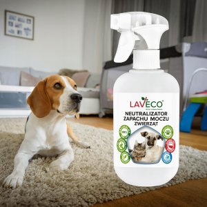 LAVECO Neutralizator zapachu moczu zwierząt - 0,5 l 2