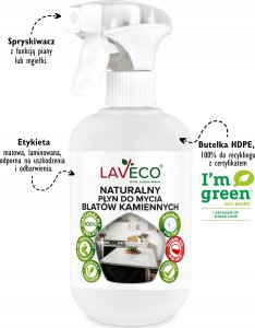 LAVECO płyn do mycia blatów kamiennych 0,5 l 3