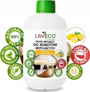LAVECO płyn myjący do robotów mopujących - opuncja i zielona herbata - 0,5 l 3