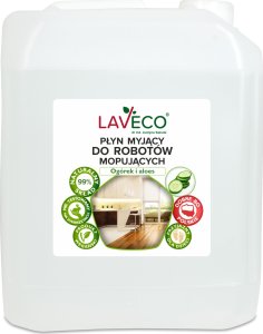 LAVECO Naturalny płyn myjący do robotów mopujących - ogórek i aloes - 5 l 2