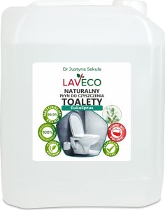 LAVECO Naturalny płyn do czyszczenia toalety  eukaliptus  5 l 1