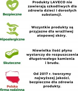 LAVECO Płyn do czyszczenia mat i zabawek dziecięcych - 0,5 l - zielona cytryna i mięta 5