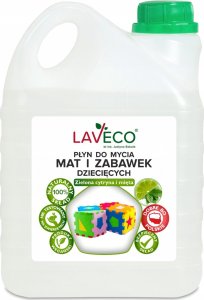 LAVECO Naturalny płyn do czyszczenia mat i zabawek dziecięcych - 2 l - zielona cytryna i mięta 1