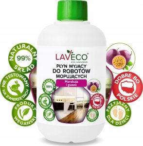 LAVECO Naturalny płyn myjący do robotów mopujących - marakuja i guawa - 0,5 l 3