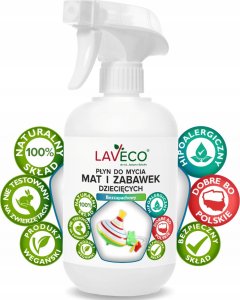 LAVECO płyn do czyszczenia mat i zabawek dziecięcych - 0,5 l - bezzapachowy 2