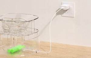 Rojeco ML Automatyczny dozownik karmy 4L Buton Version (podwójna miska) 5