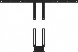 Hagor HAGOR Poly Display-Adapter 140-191cm 55-75Zoll fuer Poly Studio und Poly Studio X50 Kameras VESA max. 800mm hoehenverstellbar 1