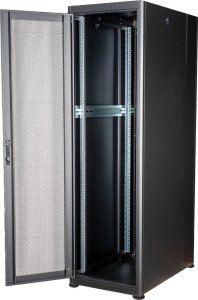 Roline Szafa serwerowa Basic 48,26cm 19 cali 42 HE 600x1000 BxT perforowany czarny 6